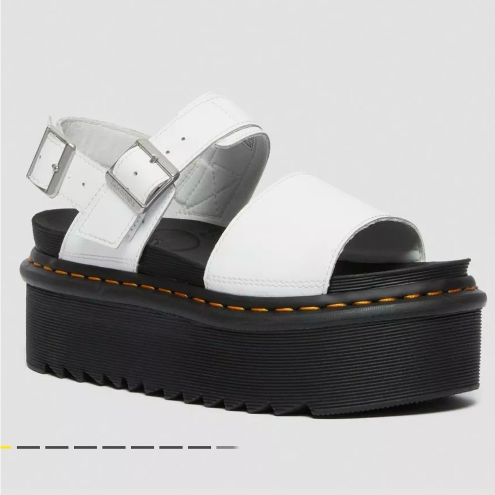 Dr marten Voss women’s leather strap platform sandals
